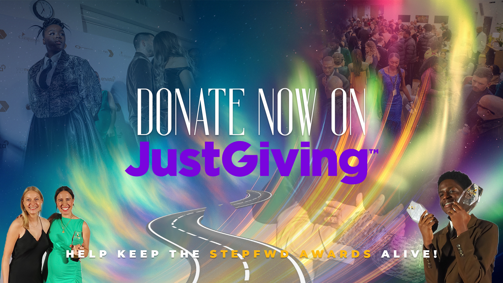 Ellie Page of Integrity Music with Annatoria - winner of Female Artist of the Year